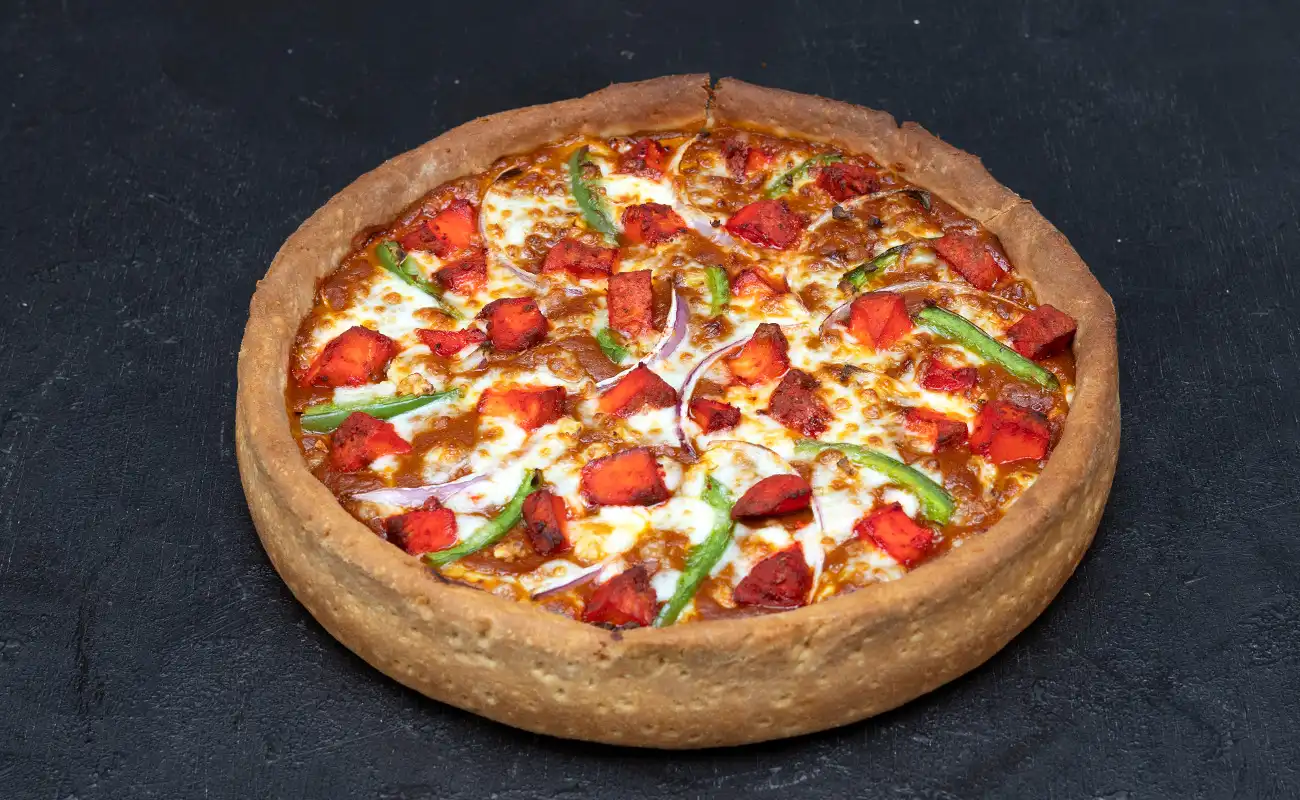 Chicagos Deep dish Pizza