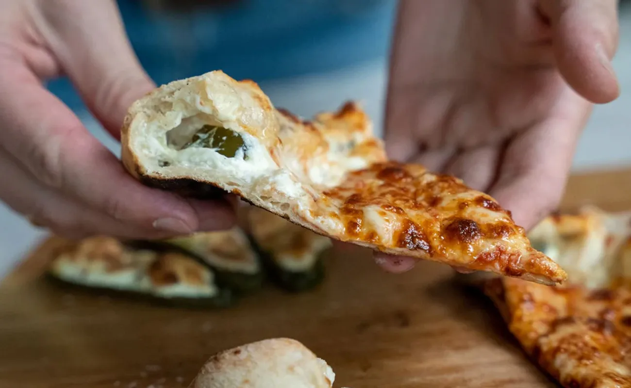 Cheese Stuffed Crust pizza