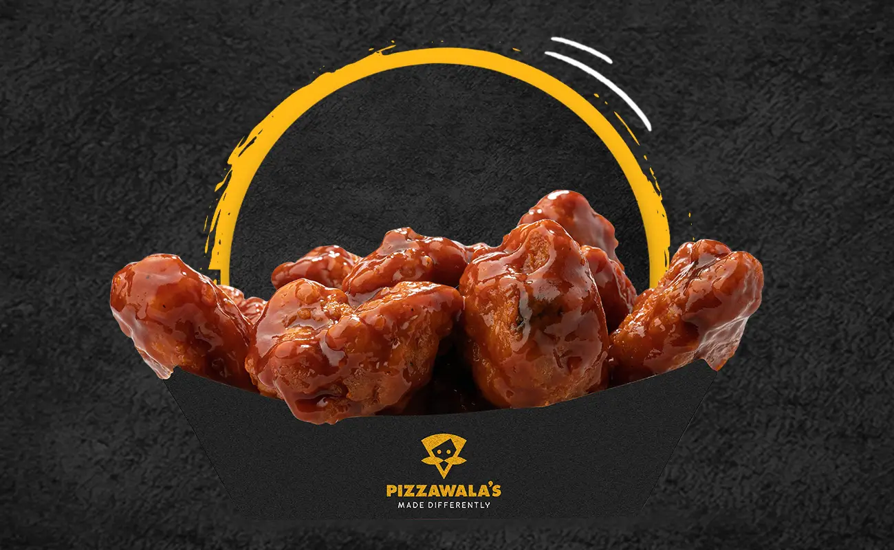 Barbecue wings that are smothered in a sweet and smoky BBQ sauce with hints of molasses and spices for that perfect balance of sweet and savory.