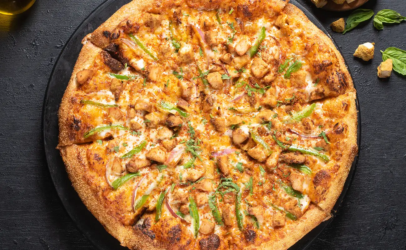 Pizzawala's Achari Chicken Pizza