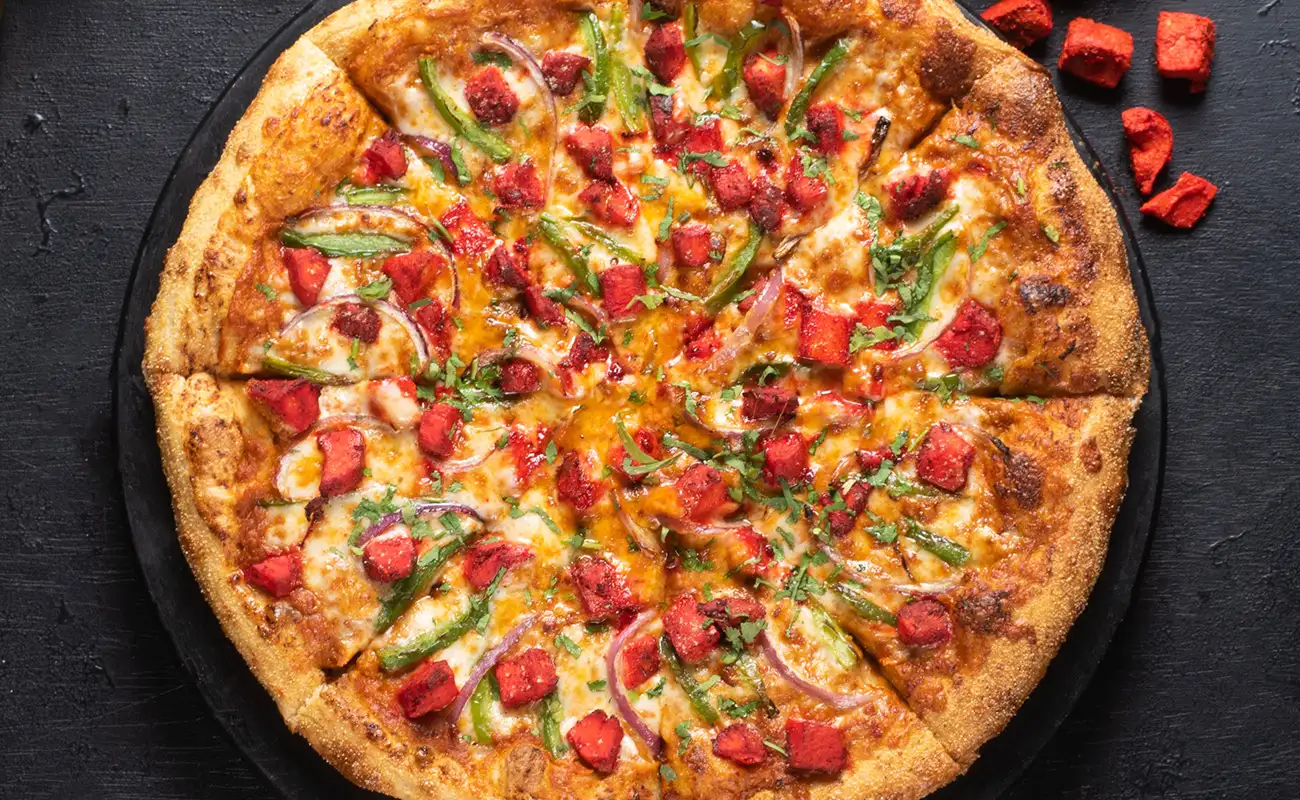 Pizzawala's Chicken Tikka Pizza