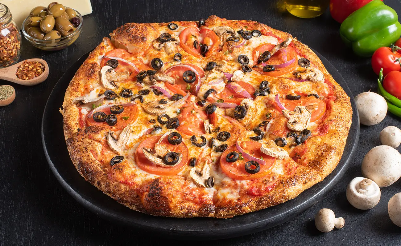 Spicy Veggie Pizza