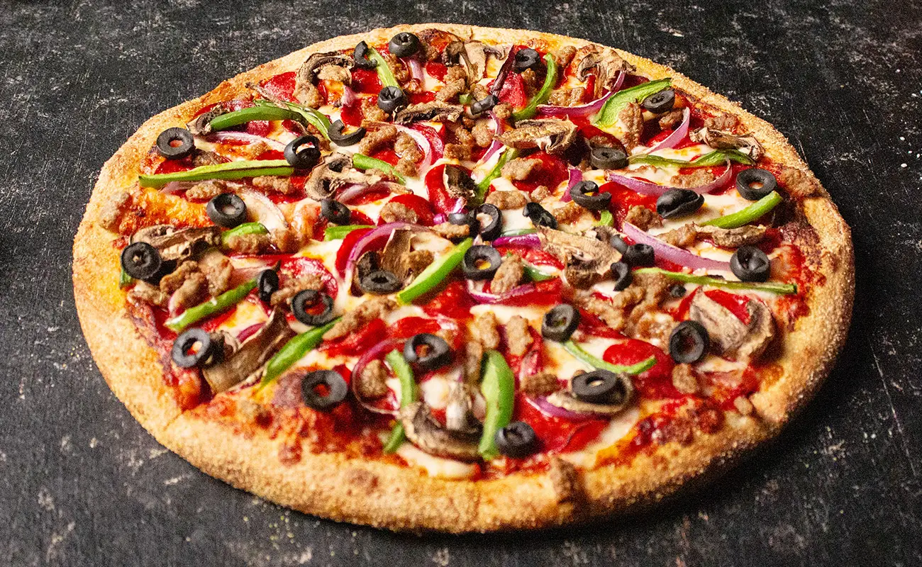 The Supreme Works pizza