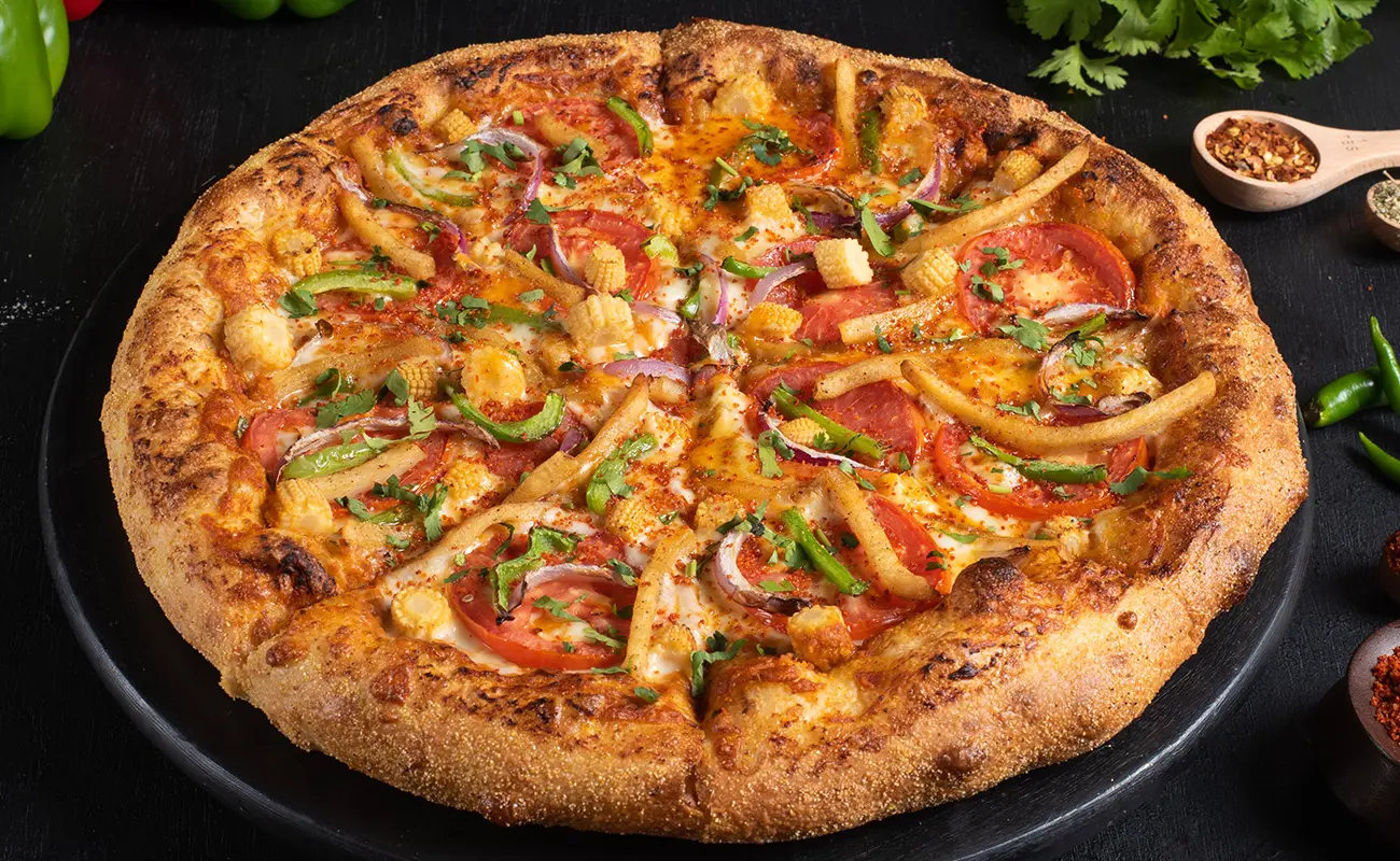 Pizzawala's Achari Veggie Pizza