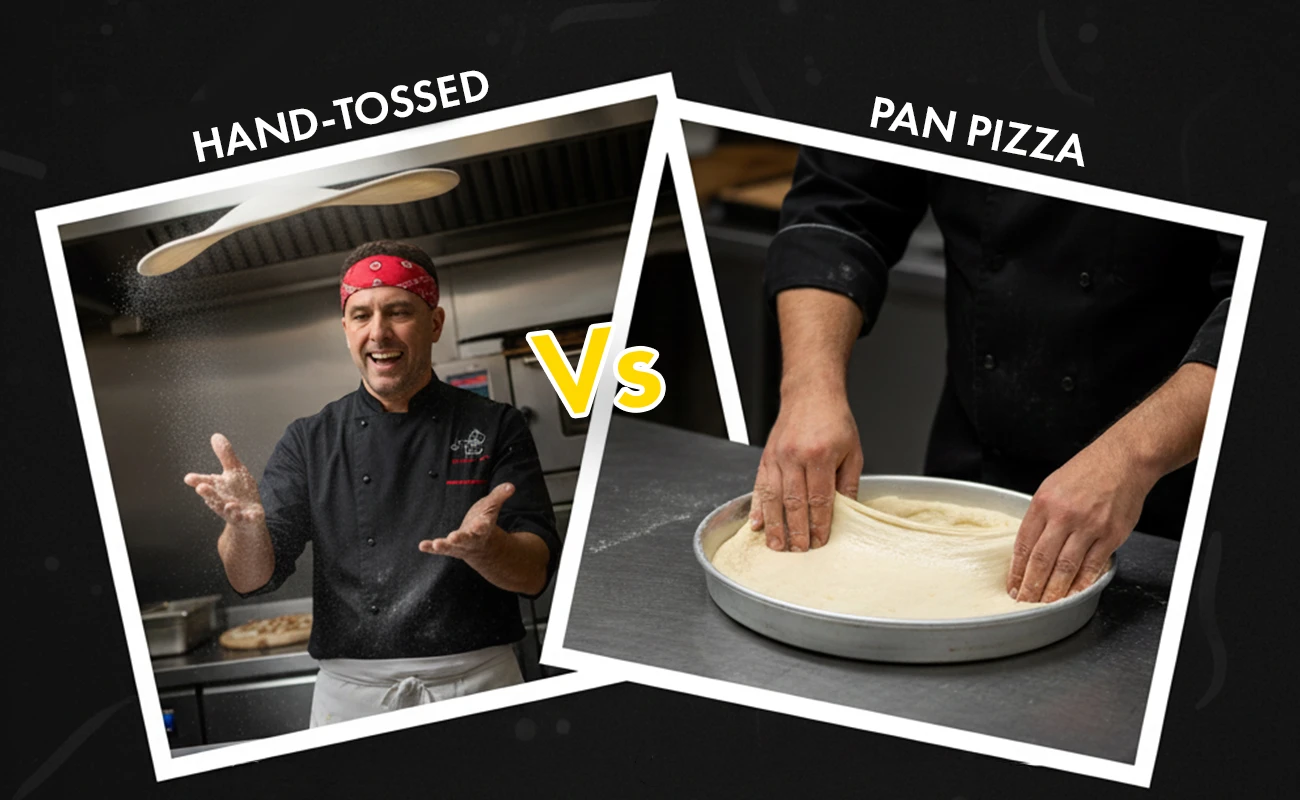 Hand-Tossed vs. Pan Pizza